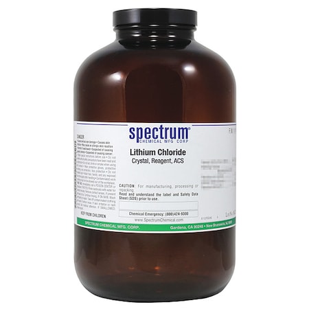 Lithium Chloride, Reagent, ACS, 2.5kg MPN:L1109-2.5KG13