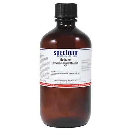 Methanol, Anhydrous, Reagent Special, ACS-1 MPN:M1235-1LT