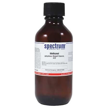 Methanol, Anhydrous, Reagent Special, ACS-5 MPN:M1235-500MLGL