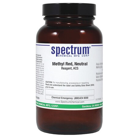 Methyl Red, Neutral, Reagent, ACS, 100g MPN:M1285-100GM
