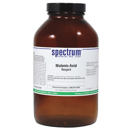 Malonic Acid, Reagent, 500g MPN:MA150-500GM10