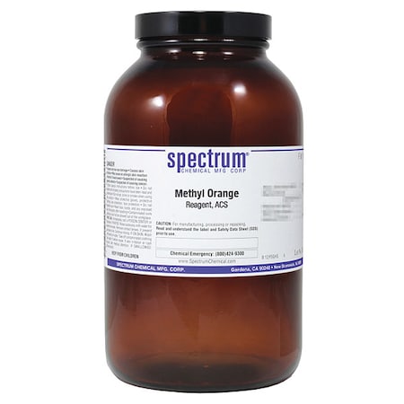 Methyl Orange, Reagent, ACS, 500, Glass MPN:ME160-500GMGL