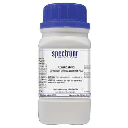 Oxalic Acid, Dihydrate, Crstl, Rgnt, ACS, 125 MPN:O1025-125GM