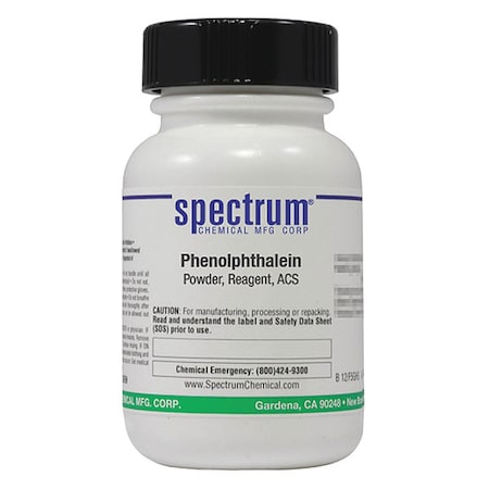 Phenolphthalein, Powder, Reagent, ACS, 25g MPN:P1075-25GM