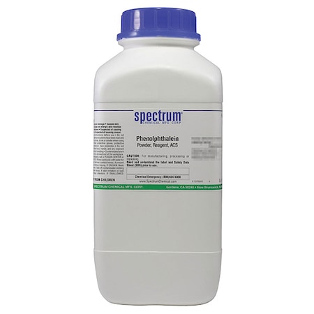 Phenolphthalein, Pwdr, Reagent, ACS, 2.5 kg MPN:P1075-2.5KG