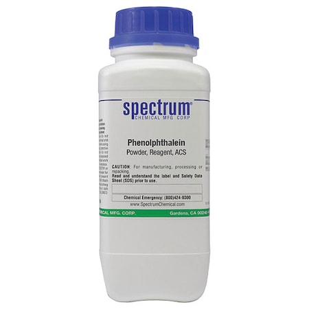 Phenolphthalein, Powder, Reagent, ACS, 500g MPN:P1075-500GM