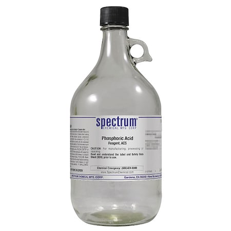 H3PO4, Rgnt, ACS, 2.5L, Gls MPN:P1095-2.5LTGL