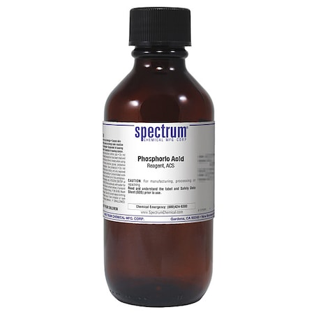 H3PO4, Rgnt, ACS, 500mL, Gls MPN:P1095-500MLGL