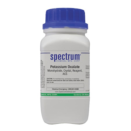 Potassium Oxalate, Reagent, 500g, PK6 MPN:P1355-500GMAK