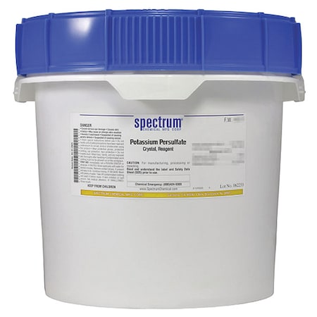 Potassium Persulfate, Reagent, 12kg MPN:P1375-12KG18