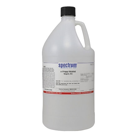 n-Propyl Alcohol, Reagent, ACS, 4L MPN:P1430-4LTPL55