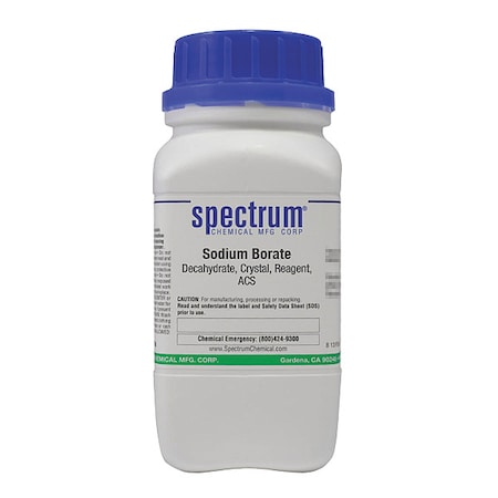 Sodium Borate, Decahydrate, Reagent, 500g MPN:S1180-500GM10