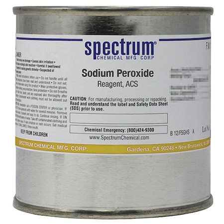 Sodium Peroxide, Reagent, ACS, 25g MPN:S1390-25GM04