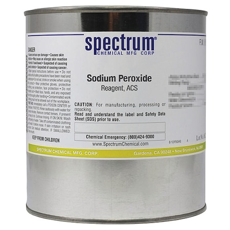 Sodium Peroxide, Reagent, ACS, 2.5kg MPN:S1390-2.5KG13