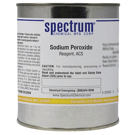 Sodium Peroxide, Reagent, ACS, 500g MPN:S1390-500GM10