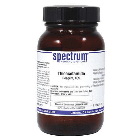 Thioacetamide, Reagent, ACS, 100g MPN:T1035-100GM06