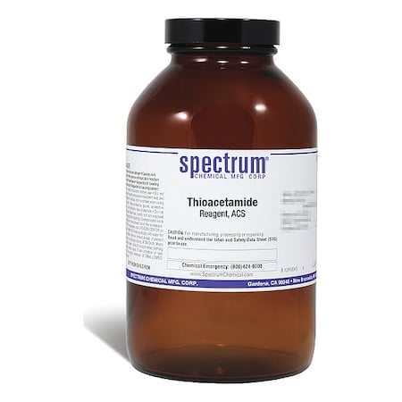 Thioacetamide, Reagent, ACS, 500g MPN:T1035-500GM10