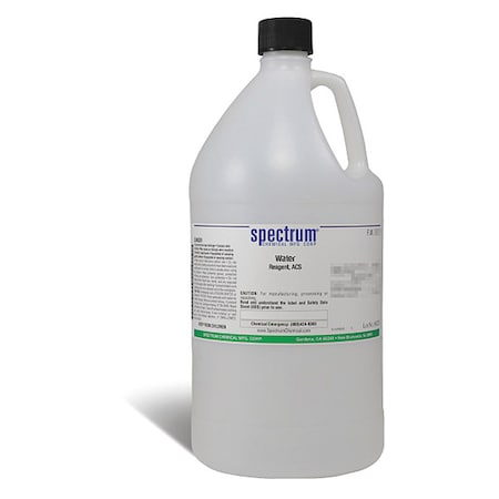 Water, Reagent, ACS-4L MPN:W1000-4LTPL