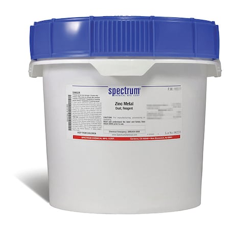 Zinc Metal, 325 Mesh, Dust, Reagent, 12kg MPN:Z1005-12KG18