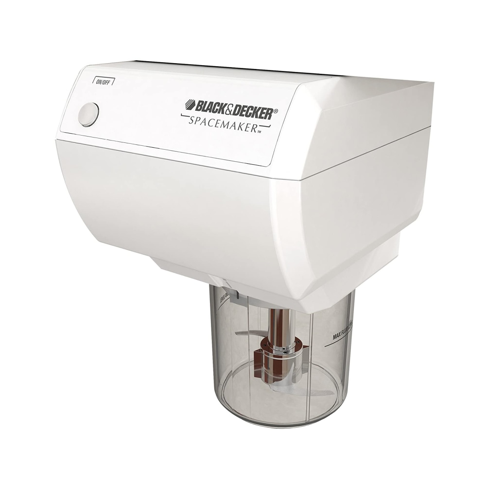 Black+Decker CG800W Spacemaker Mini UTC Food Processor And Coffee Grinder, 3-1/2in x 6-1/4in, White MPN:995116734M