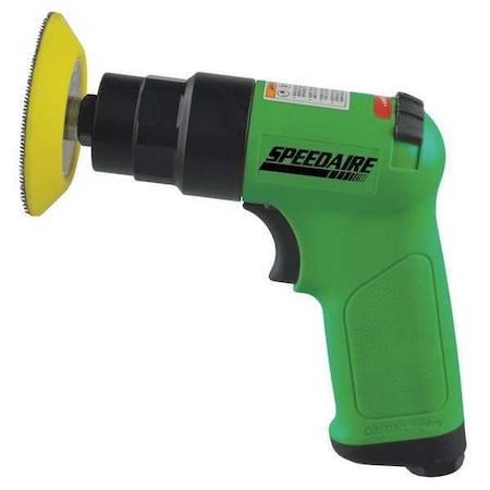 Mini Air Polisher, 3 In. Pad, 2100 rpm MPN:10D239