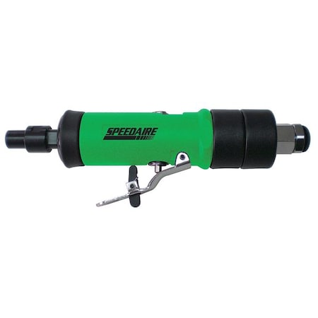 Straight Die Grinder, 1/4 in NPT Female Air Inlet, 1/4 in Collet, Medium Duty, 20, 000 RPM, 0.4 hp MPN:12V735