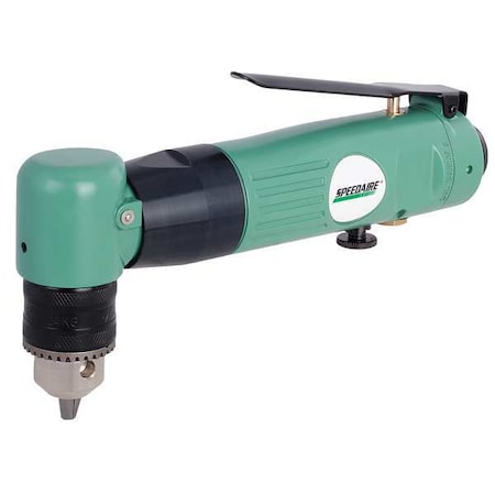 Air-Powered Drill, 1/4 in, NPT, Keyed MPN:21AA79