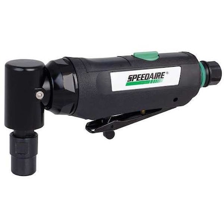 Right Angle Die Grinder, 1/4 in NPT Female Air Inlet, 1/4 in Collet, Medium Duty, 20, 000 RPM MPN:21AA82