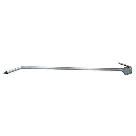 Air Gun, 1/4 in, FNPT, Zinc, Silver MPN:22YK56
