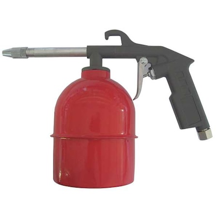SiphonSprayGun, 1/4in, FNPT, Brass;AlumTip MPN:22YK57