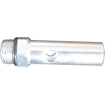 Air Gun Nozzle, 2 In L, 1/2-20 UNF, Silver MPN:22YK63