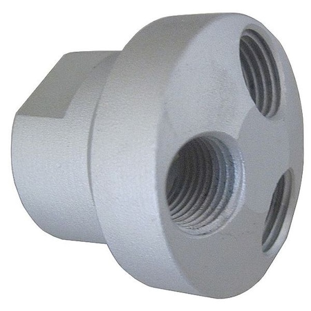 Air Gun Manifold, 1/4 FNPT In/Out, Alum MPN:22YK87