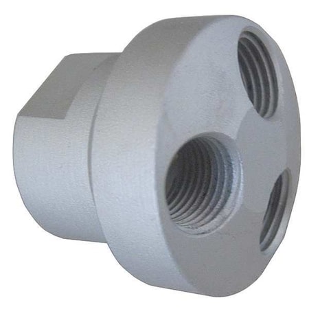 Air Gun Manifold, 3/8 FNPT Inlet/Outlet MPN:22YK89
