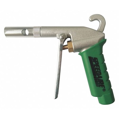 AirGun, 1/4in, FNPT, Alum, Silver;Green MPN:2TEH2