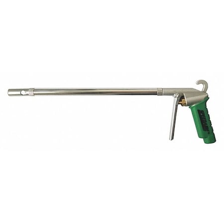 AirGun, 1/4in, FNPT, Alum, Silver;Green MPN:2TEH3