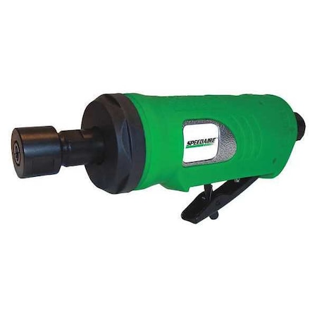 Straight Die Grinder, 1/4 in NPT Male Air Inlet, 1/4 in Collet, Medium Duty, 22, 000 RPM, 0.5 hp MPN:45NW67