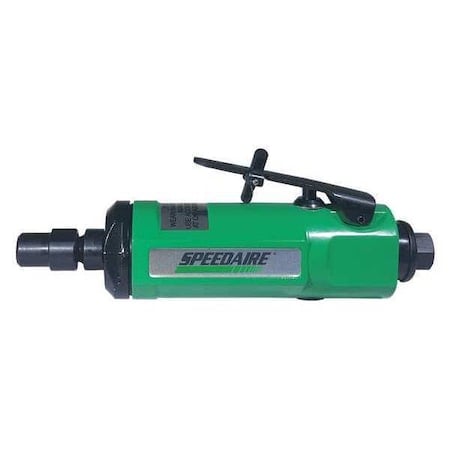 Straight Die Grinder, 1/4 in NPT Female Air Inlet, 1/4 in Collet, Heavy Duty, 18, 000 RPM, 0.5 hp MPN:45YY20