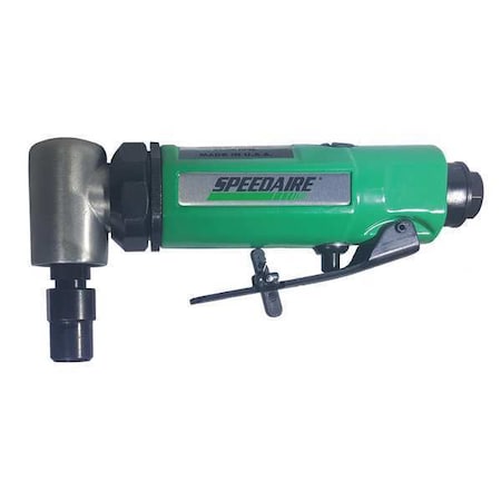 Right Angle Die Grinder, 1/4 in NPT Female Air Inlet, 1/4 in Collet, Heavy Duty, 20, 000 RPM, 0.4 hp MPN:45YY31