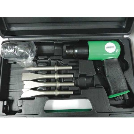 AirHammerKit, 1/4in, Male, NPT, Pistol-Grip MPN:48MA02