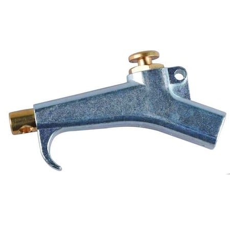 Air Gun, 1/4 in, FNPT, Zinc, Silver MPN:52CF76
