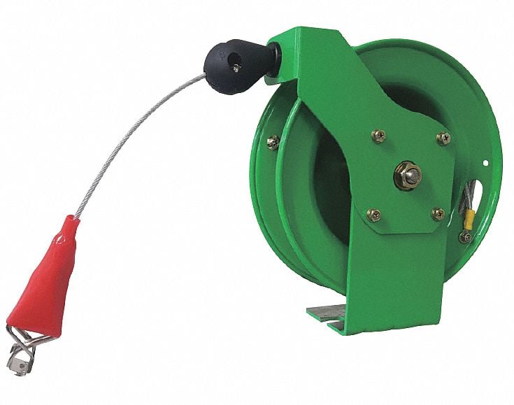 Cable Reel 50 ft Powder Coated Green MPN:440G03