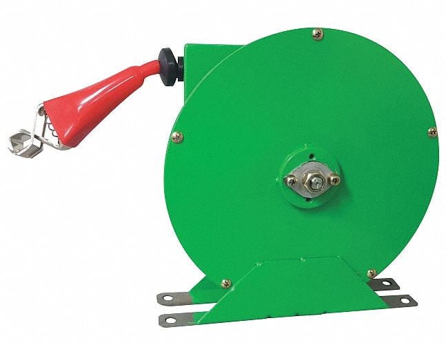 Cable Reel 50 ft Powder Coated Green MPN:440G06
