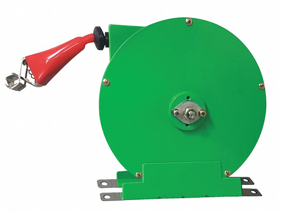 Cable Reel 20 ft Powder Coated Green MPN:440G08