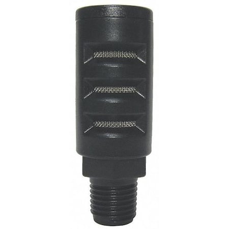 Silencer Muffler  1/4 In MNPT  11/16 Hex MPN:1EJW1