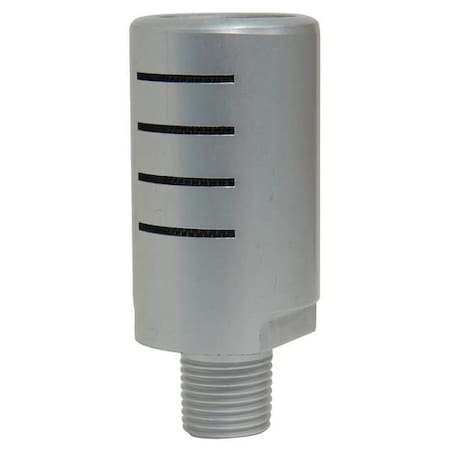 Silencer Muffler, 1/8 In MNPT, 5/8 In Hex MPN:1EJW4