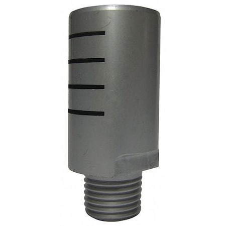 Silencer Muffler, 1/4 In MNPT, 5/8 In Hex MPN:1EJW6