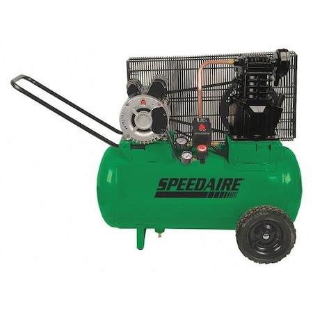 Portable Air Compressor, 20gal, Horizontal MPN:1NNF6