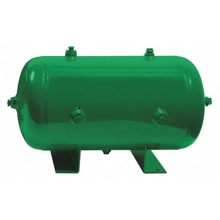 Air Tank, Stationary, 175 PSI, 6 Gal, Horiz MPN:1TZY8