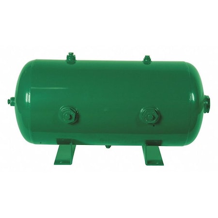 Air Tank, Stationary, 175 PSI, 15 Gal, Horiz MPN:1TZZ2
