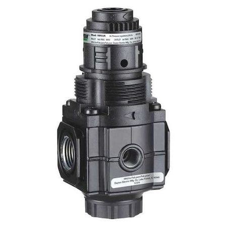 Air Regulator, 3/8 In. NPT, 70 cfm, 300 psi MPN:1WH33